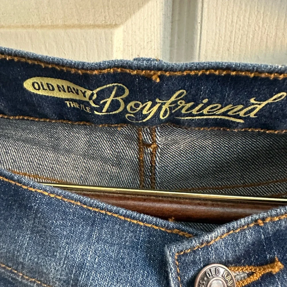 Old Navy Distressed Jean Shorts - Picture 2 of 3